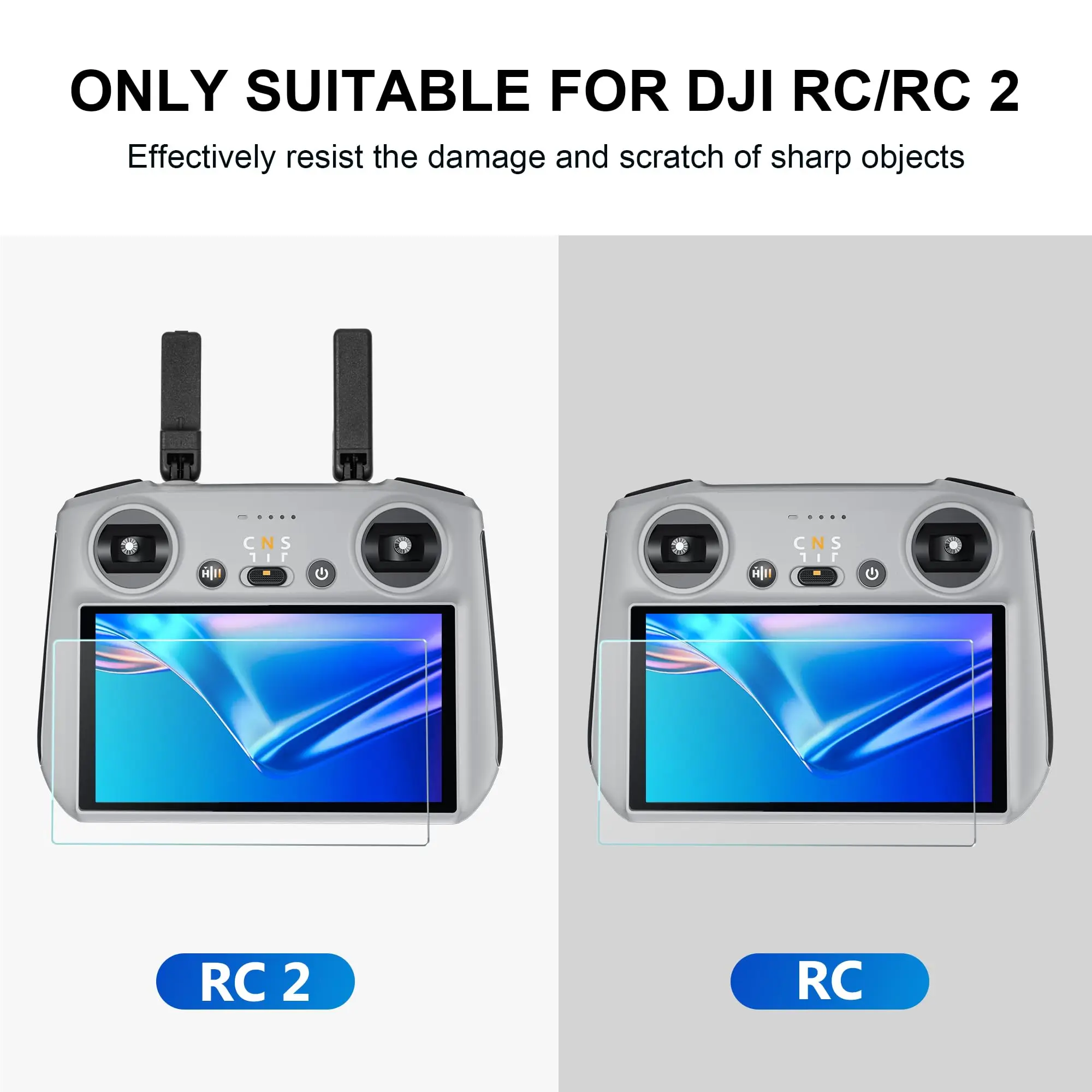 Tempered Glass for DJI Mini 5 4 Pro RC 2 Remote Control Screen Protector for DJI Mini4 Pro RC2 Anti-scratch Film Accessories thumbnail 2