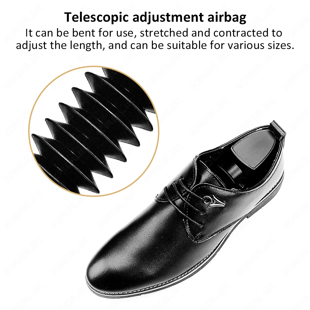 Adjustable Length Plastic Shoe Trees 2Pc Set for Men Women Shoe Stretcher Shoes Crease Protector Shoerack Footwear Lasts thumbnail 2