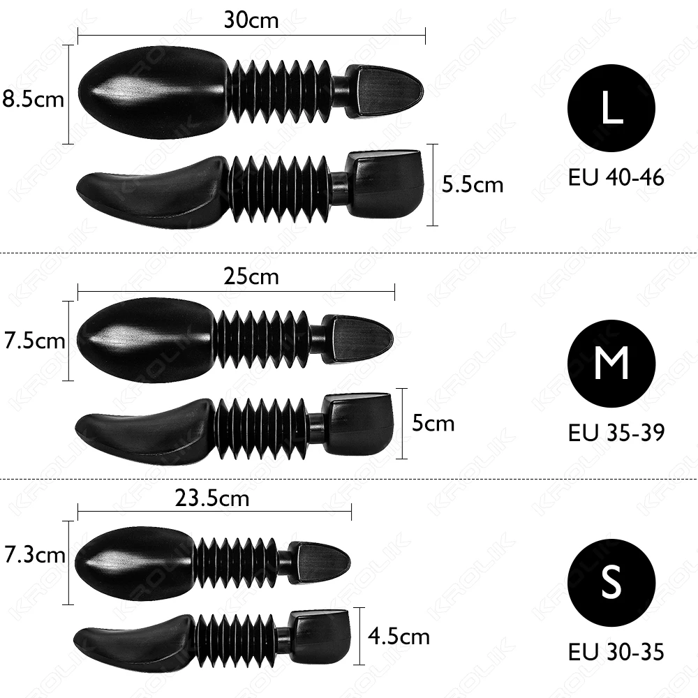 Adjustable Length Plastic Shoe Trees 2Pc Set for Men Women Shoe Stretcher Shoes Crease Protector Shoerack Footwear Lasts thumbnail 6