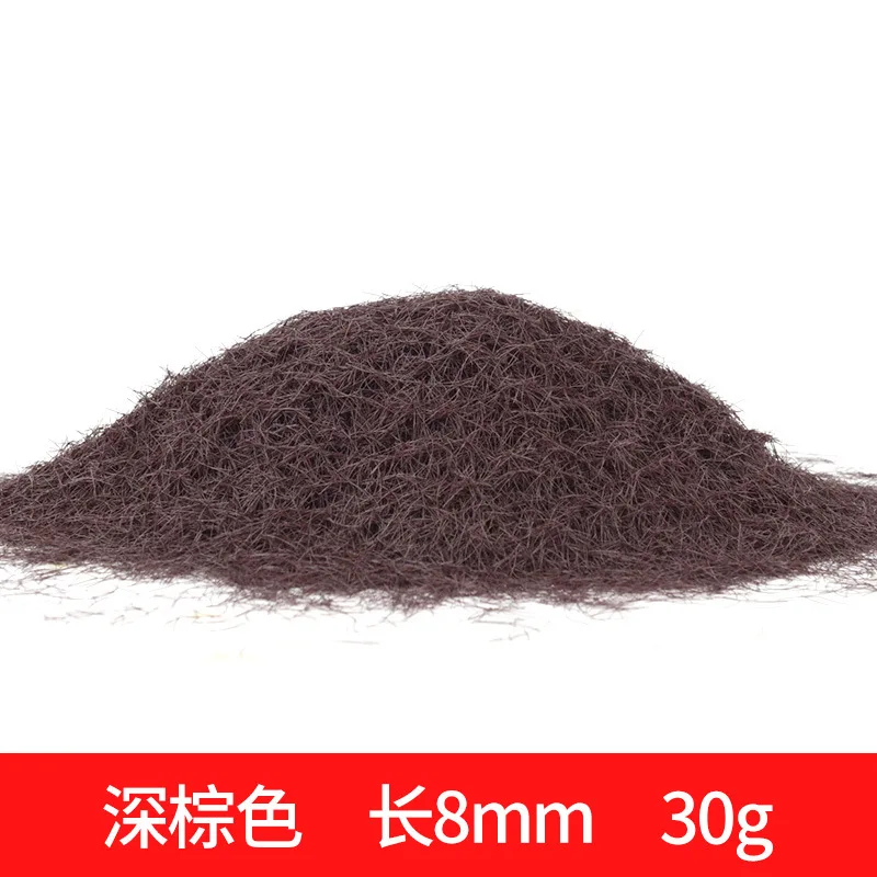 3-8mm Static Grass Powder DIY Lawn Flocking Materials Railway Train Landscape Accessory Model Kits 30g/bag thumbnail 4