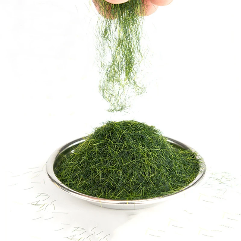 3-8mm Static Grass Powder DIY Lawn Flocking Materials Railway Train Landscape Accessory Model Kits 30g/bag thumbnail 6