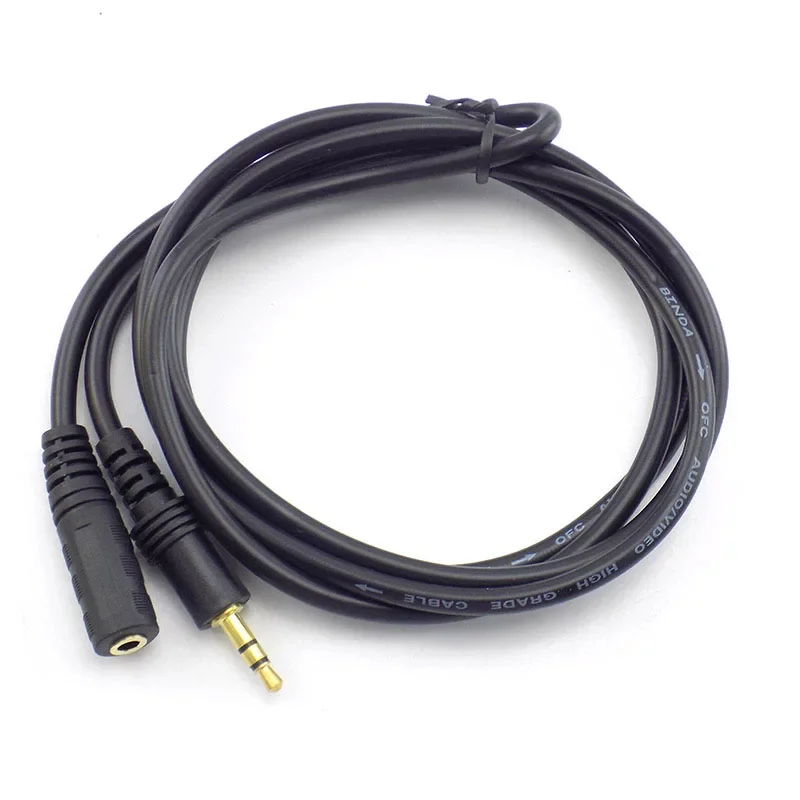 1.5/3/5/10/20M 3.5mm Stereo Male to Male Jack Male to Female Audio Aux Extension Cable Cord for Computer Laptop MP3/MP4 H10 thumbnail 6