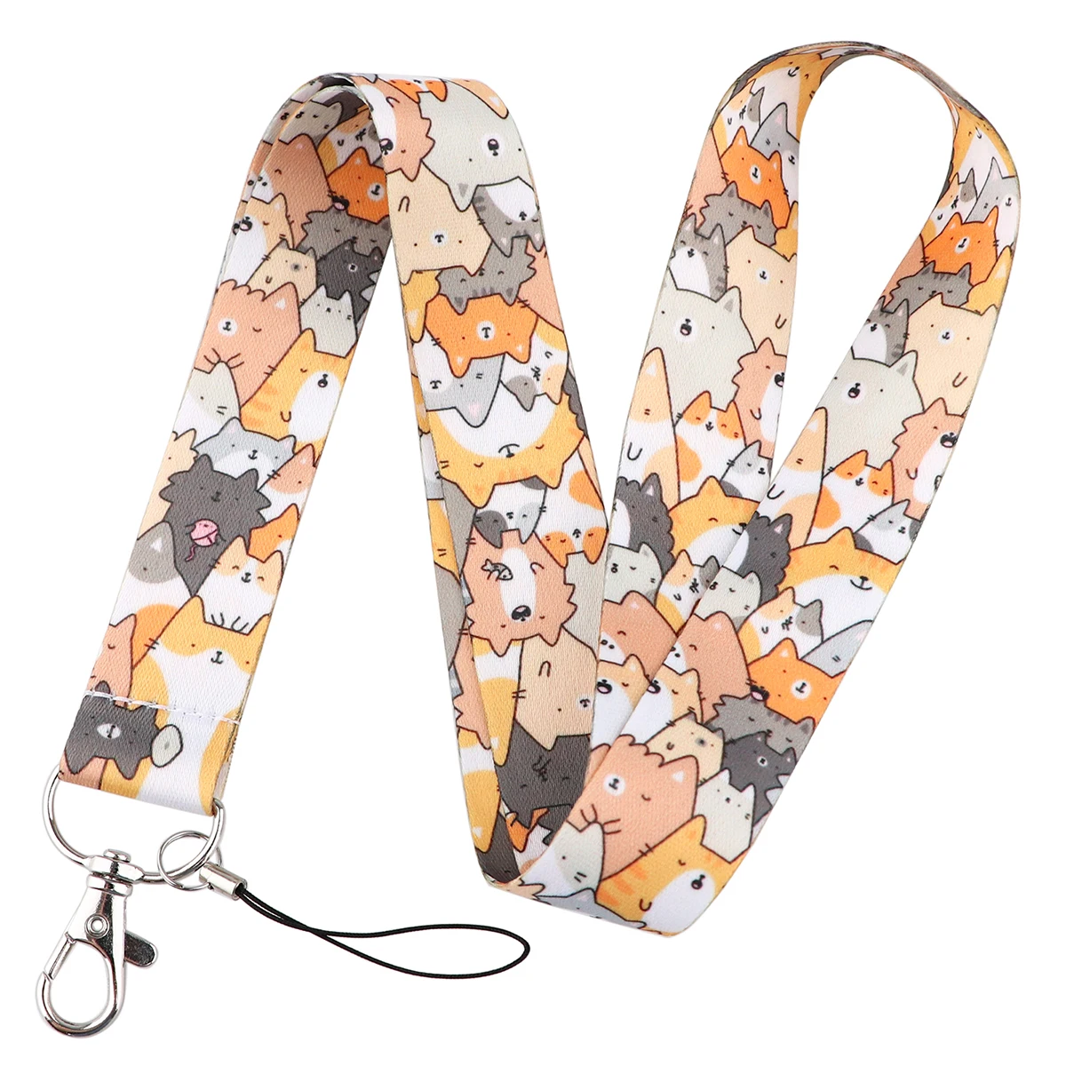 100 Designs Cute Art Lanyard for Keys Chain Badge Holder ID Credit Card Pass Hang Rope Lariat Mobile Phone Charm Accessories thumbnail 5