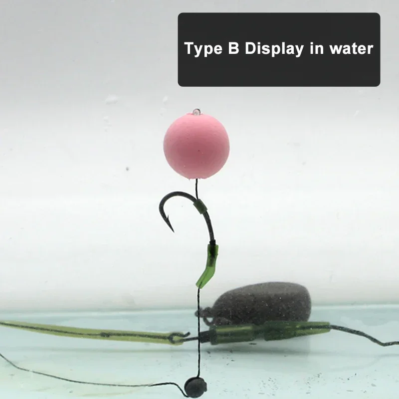 40pcs Carp Fishing Anti Tangle Sleeves Connect Fishing Hook Rubber Tip Tube Positioner Terminal Tackles Carpfishing Material thumbnail 6