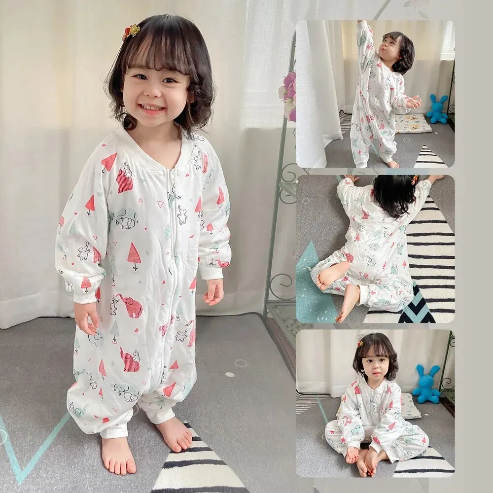 Baby Sleeping Bag Cute Girls Winter Warm Baby Sleepsack With Feet 1-4Years Kids Growth Blanket Sleepwear Children'S Sleeping Bag thumbnail 4