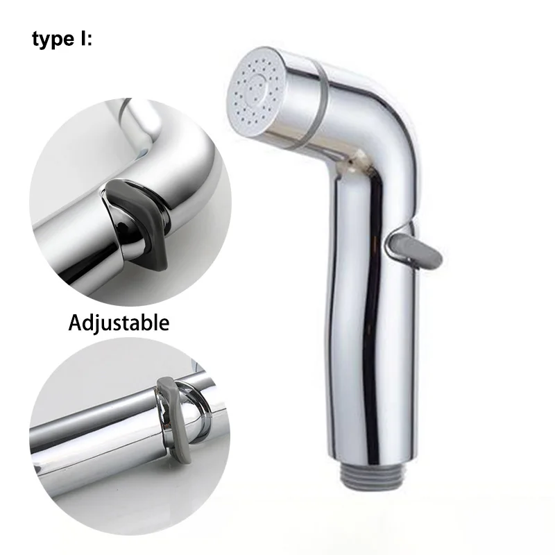 7types self clean Handheld Bathroom Bidet Shower Head Toilet Sprayer Faucet Spray Gun ABS water hose tube for wash toilet seat thumbnail 5