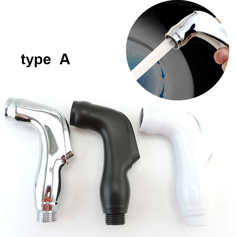 7types self clean Handheld Bathroom Bidet Shower Head Toilet Sprayer Faucet Spray Gun ABS water hose tube for wash toilet seat thumbnail 2