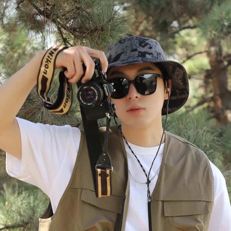 60-65cm Xxl Big Head Hat Men Summer Outdoor Jungle Fisherman Cap Lightweight Sunscreen quick-drying Sun Hats  Hot thumbnail 5