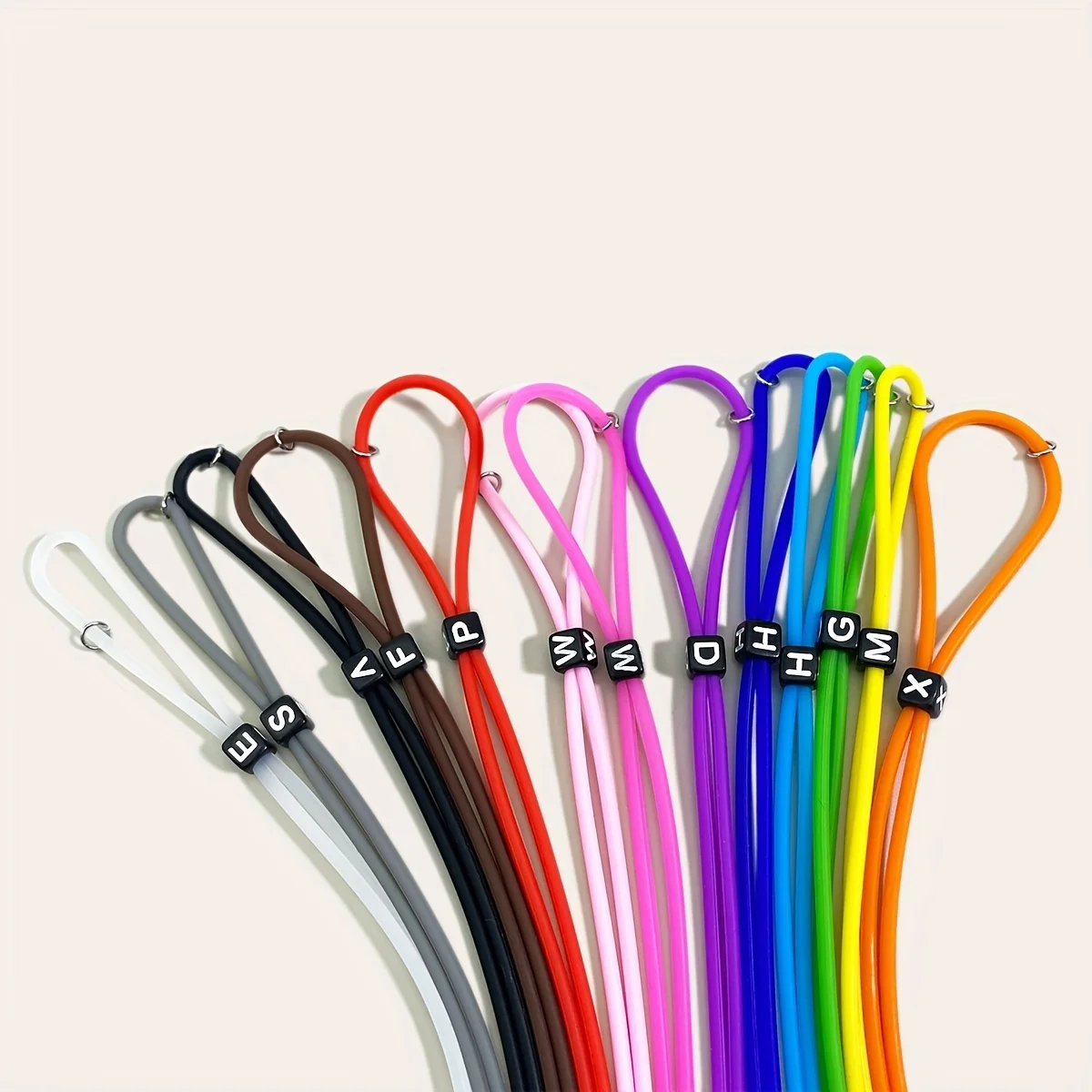 Fashion Sports Eyewear Retainer Candy Color Silicone Sunglasses Women Men Eyeglasses Straps Adjustable Glasses Elastic Holder thumbnail 2