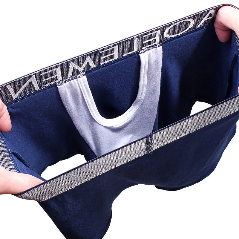 Mens Underwear Modal Push Up Boxers Shorts Homme Breathable Bullet Separation Pouch Panties Male Underpants Cueca Calzoncillo thumbnail 5