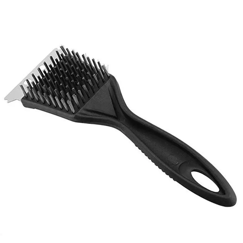 For Barbecue Grill Brush Steel Wire Bristles BBQ Cleaning Brushes Durable Cooking Tool Outdoor Home BBQ Gas Kit Accessories thumbnail 4