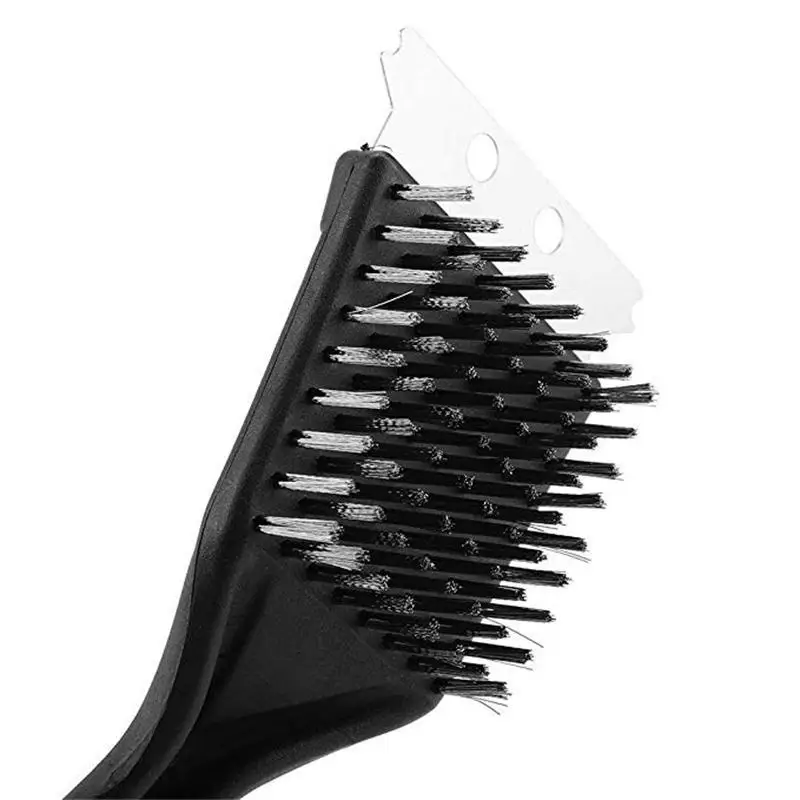 For Barbecue Grill Brush Steel Wire Bristles BBQ Cleaning Brushes Durable Cooking Tool Outdoor Home BBQ Gas Kit Accessories thumbnail 5