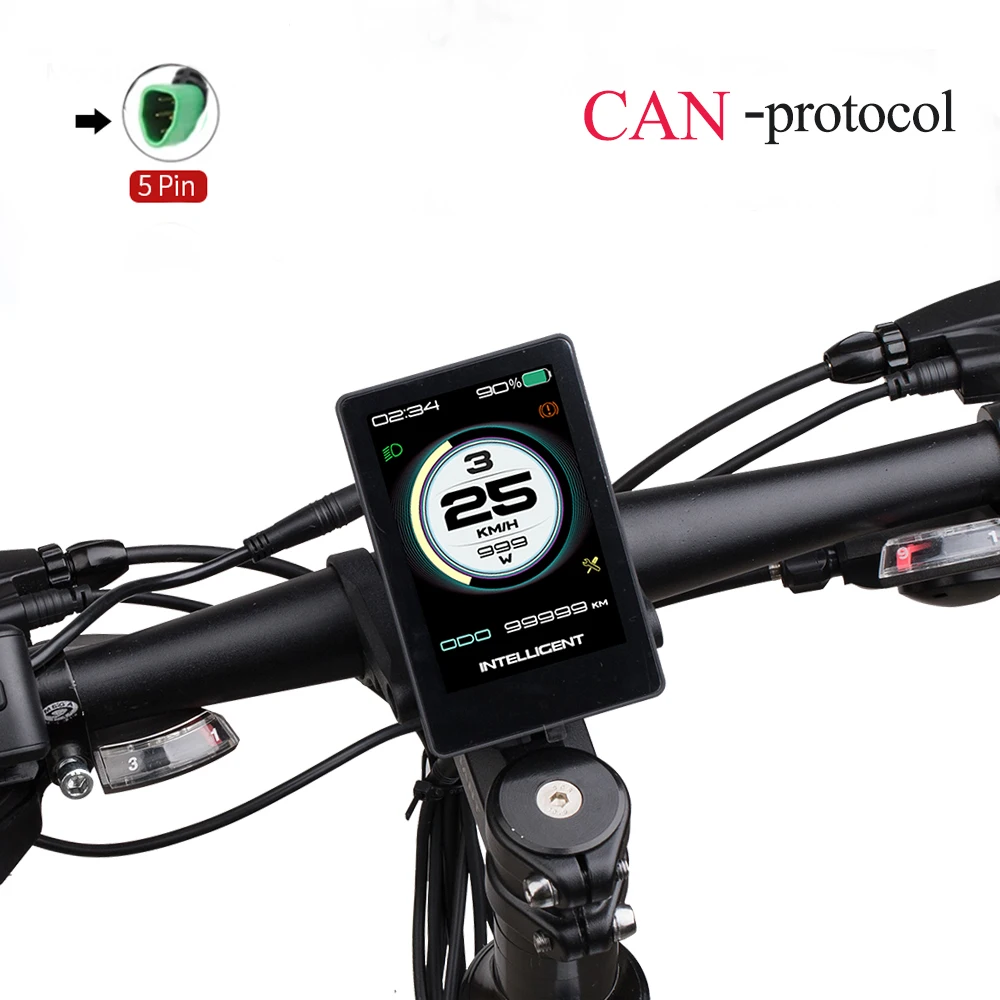 BAFANG CAN-protocol 860C 600C 530S DPC18 P860C,Triangle plug,electric bike display for mid M500 M620, motor kits,  Bluetooth thumbnail 3