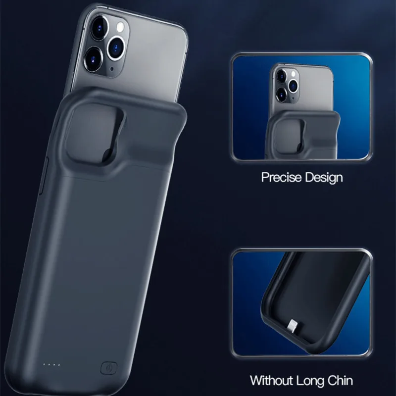 For iphone 14 Pro Max Battery Case For iphone 12 11 Pro Max Smart Power Bank Charger Cover for iPhone XS Max XR 7 8 Plus SE2 SE3 thumbnail 5
