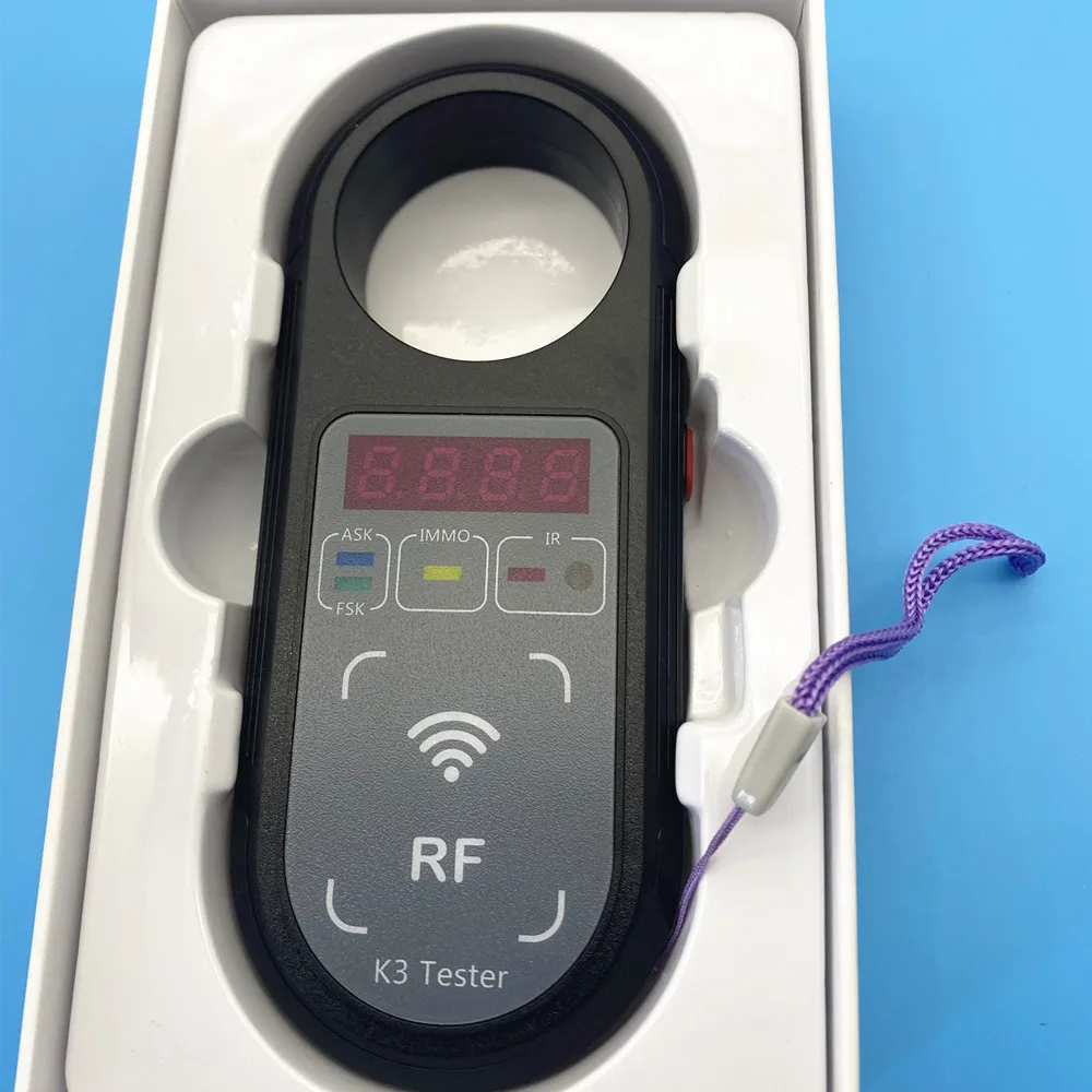 2026 AIK KEY Tool K3 Remote Key Tester 100-999MHz ASK FSK Signal Detector for Car Ignition Coil And Door Handle with Display thumbnail 4