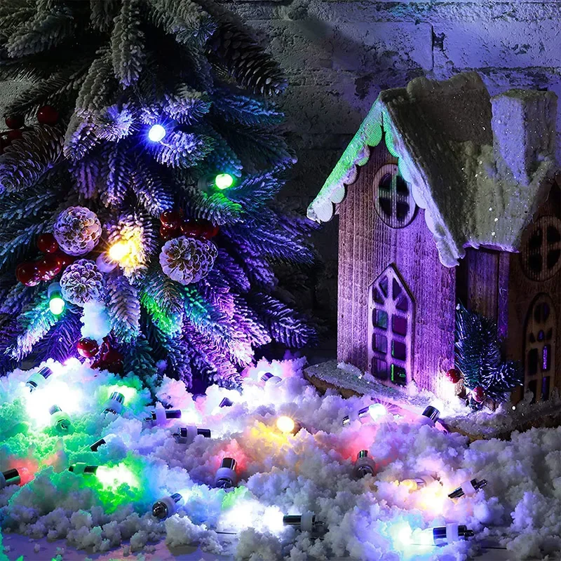 10-50pcs Non-blinking Mini LED Lights with Batteries for Balloons Paper Lanterns Floral Party Decoration Waterproof Submersible thumbnail 4