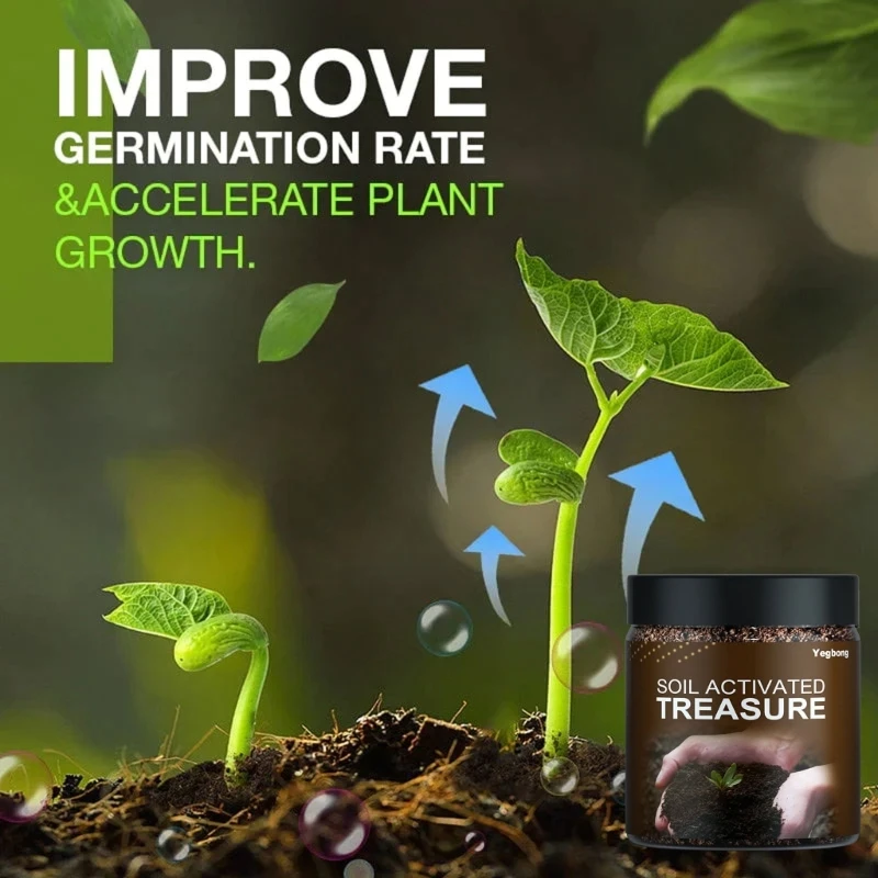 Rooting Plant Flower Activated Mineral Source Prevent Soil Activators Fertilizers Soil Treasure Activators for Garden P15F thumbnail 5