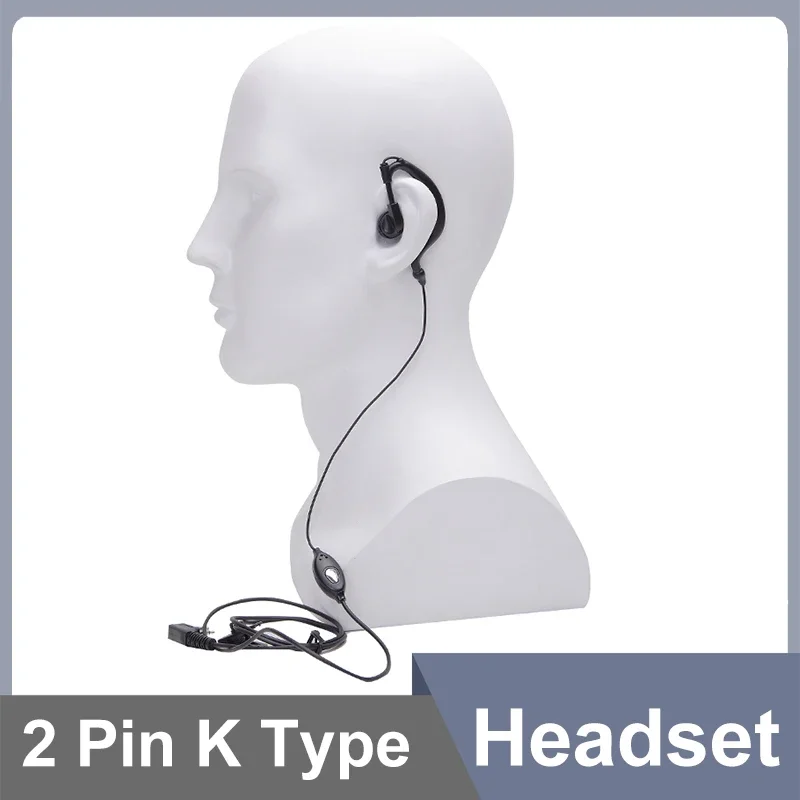 UV18Pro Headset 2 Pin QuanSheng UVK5 Earpiece UVK6 UV5R Plus BF DM-1701 UV17 Plus Walkie Talkie Air Tube Headphone Two Way Radio thumbnail 3
