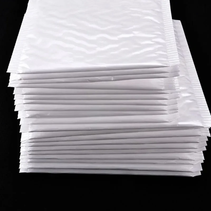 50-10Pcs White Bubble Envelopes  Self Seal Mailing Bags Padded Envelopes for Magazine Lined Mailer Shipping Waterproof Bags thumbnail 3
