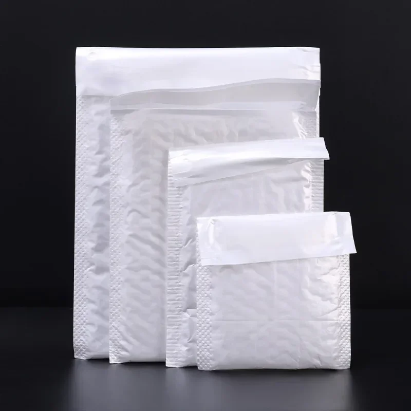 50-10Pcs White Bubble Envelopes  Self Seal Mailing Bags Padded Envelopes for Magazine Lined Mailer Shipping Waterproof Bags thumbnail 6