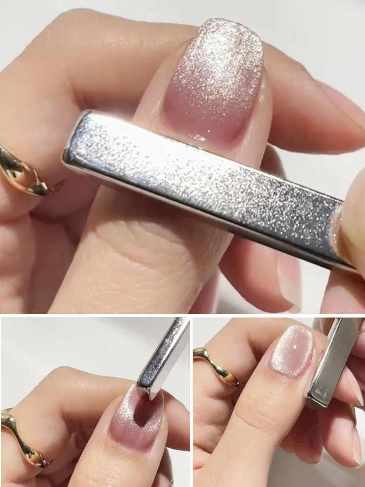 Super Strong Thick Strip Magnet Cat Eyes Magnet for Nail Gel Polish 3D  Line Strip Effect French Multi-Function Magnet Pen Tools thumbnail 5