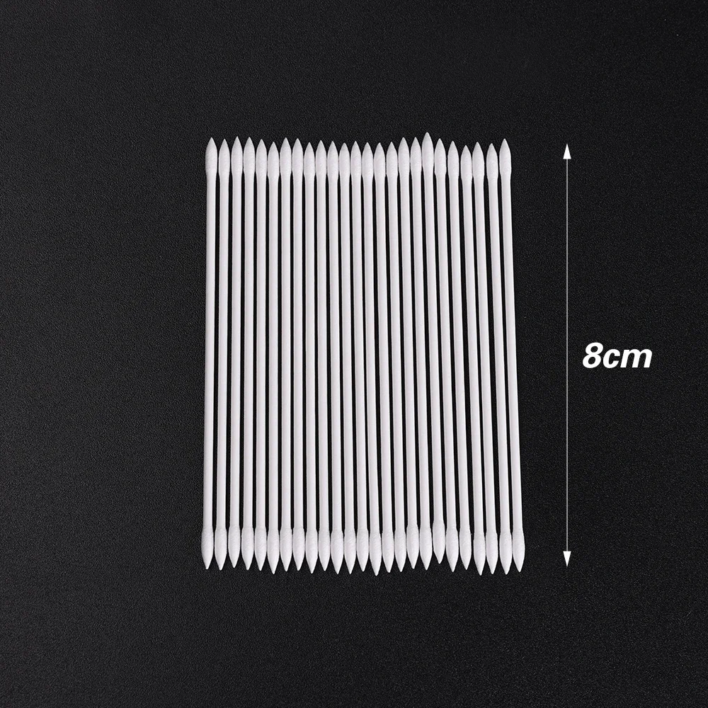 Disposable Cleaning Swab For iPhone iPad Samsung Phones Tablet Charger Port Earphone Laptop Slot Dust Double Head Cotton Stick thumbnail 6