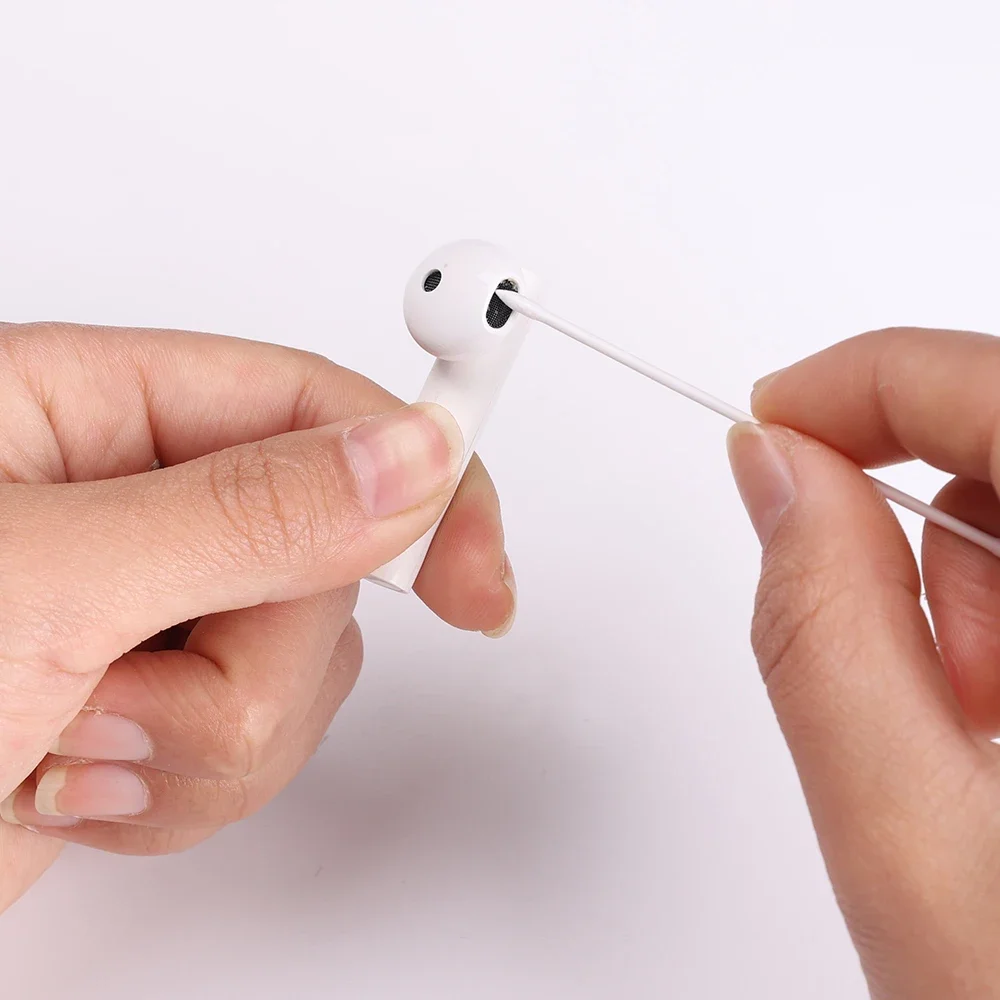 Disposable Cleaning Swab For iPhone iPad Samsung Phones Tablet Charger Port Earphone Laptop Slot Dust Double Head Cotton Stick thumbnail 3