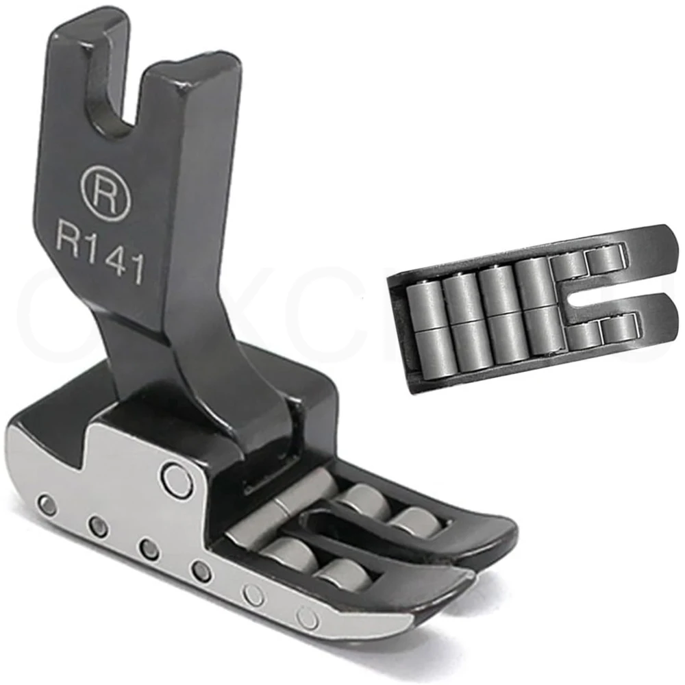 High Quality R141 Roller Presser Foot Leather Fabric Presser Feet For Industrial Lockstitch Sewing Machine Accessories Tools thumbnail 3