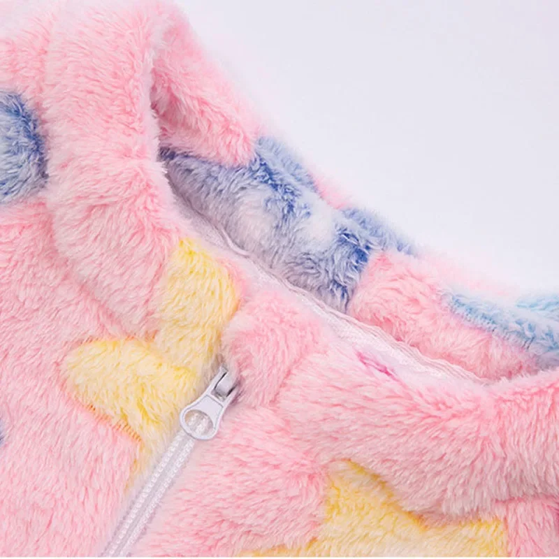 Kids Onesie Boys Girls Long Sleeve Flannel Pajamas Children Winter Cartoon Pyjama Baby Sleepwear 1-4 Years Sleeping Bag thumbnail 3