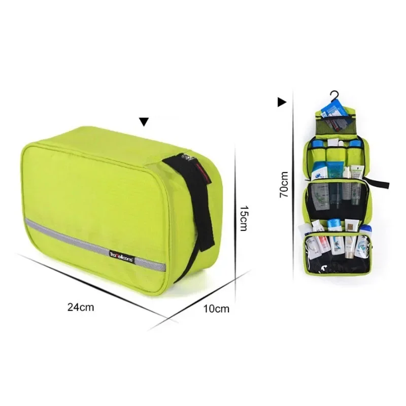 Hanging Men's Toiletry Bag Large Waterproof Cosmetic Bags Travel Organizer Lady Toiletries Makeup Toilet Foldable Bathroom Kit thumbnail 6