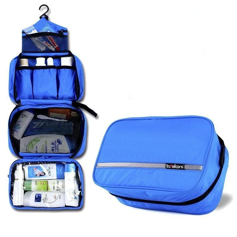 Hanging Men's Toiletry Bag Large Waterproof Cosmetic Bags Travel Organizer Lady Toiletries Makeup Toilet Foldable Bathroom Kit thumbnail 2