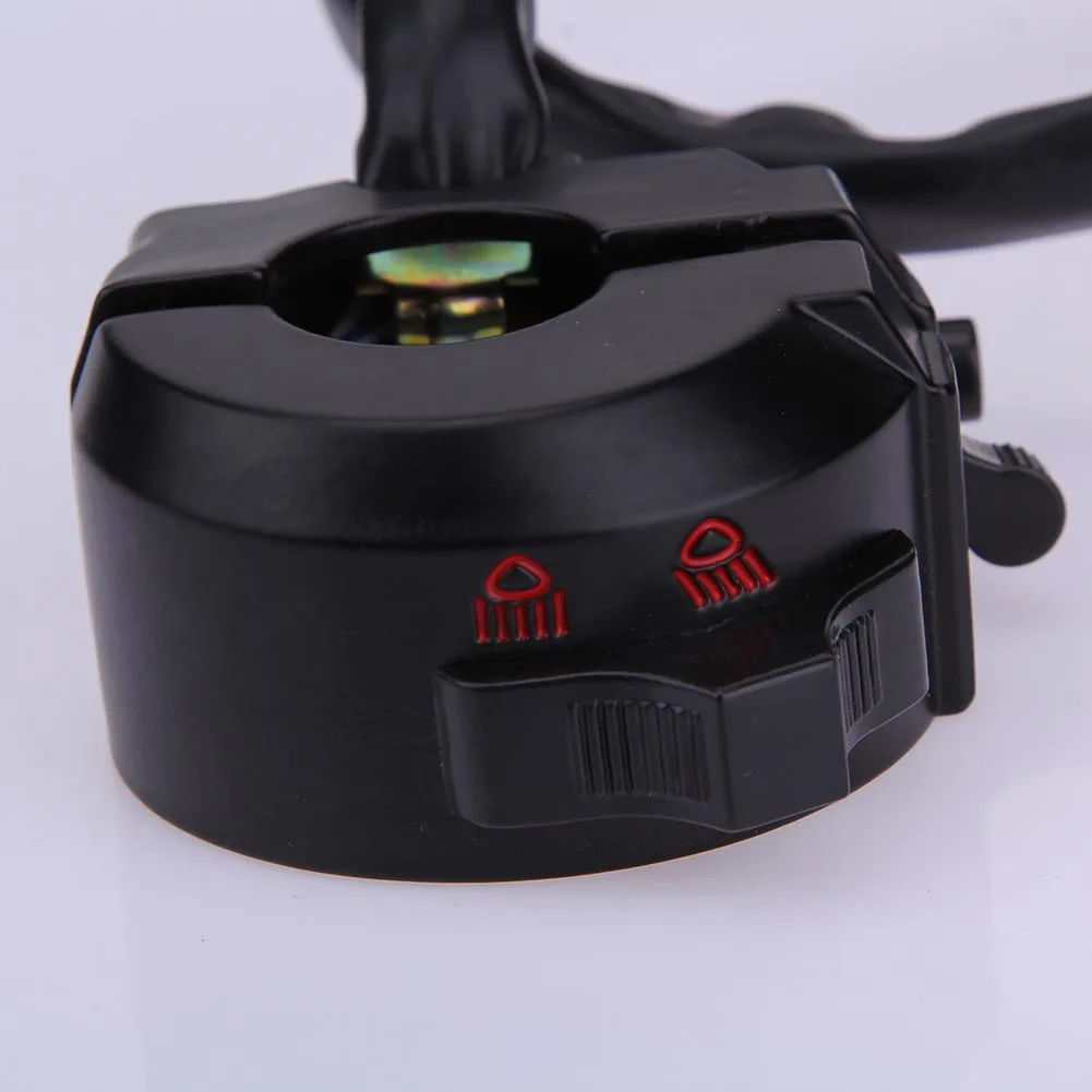 Motorcycle ATV Handlebar Left Side Control Switch High/Low Beam Light Turn Signal Horn Switches for Honda XL XR 250 400 650 600 thumbnail 5