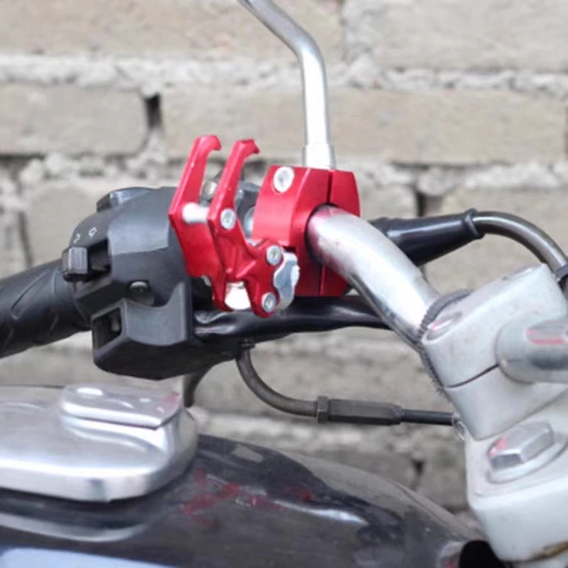 Refit Hanging Hook for Scooter Motorcycle Aluminum Alloy Helmet Hook Sturdy and Durable Available in Multiple Colors thumbnail 6