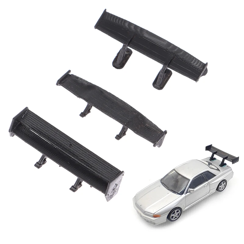 1:64 Car Model Tail Car Rear Spoiler Mini Wing Small Model DIY Car Modified Part For Model Car Racing Vehicle Toy thumbnail 4