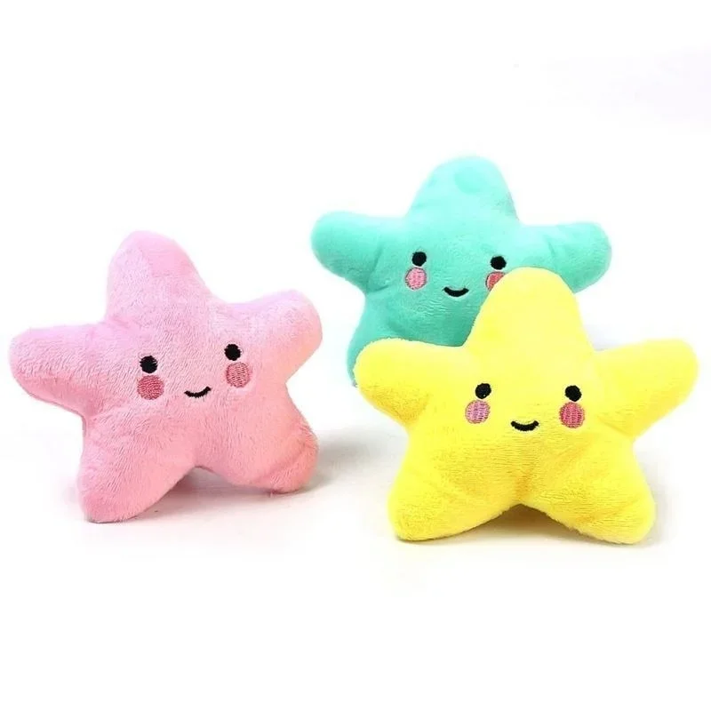 Pet Toy Plush Sounding Pentagram Toy Pet Playing Fun Dog Toys Cat Toys Pet Supplies thumbnail 5