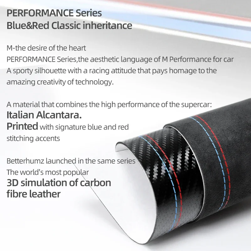 Made of Alcantara For BMW F20 F21 F22 F23 Car Interior Dashboard Panel Instrument Trim Cover M Performance Sticker Accessories thumbnail 3
