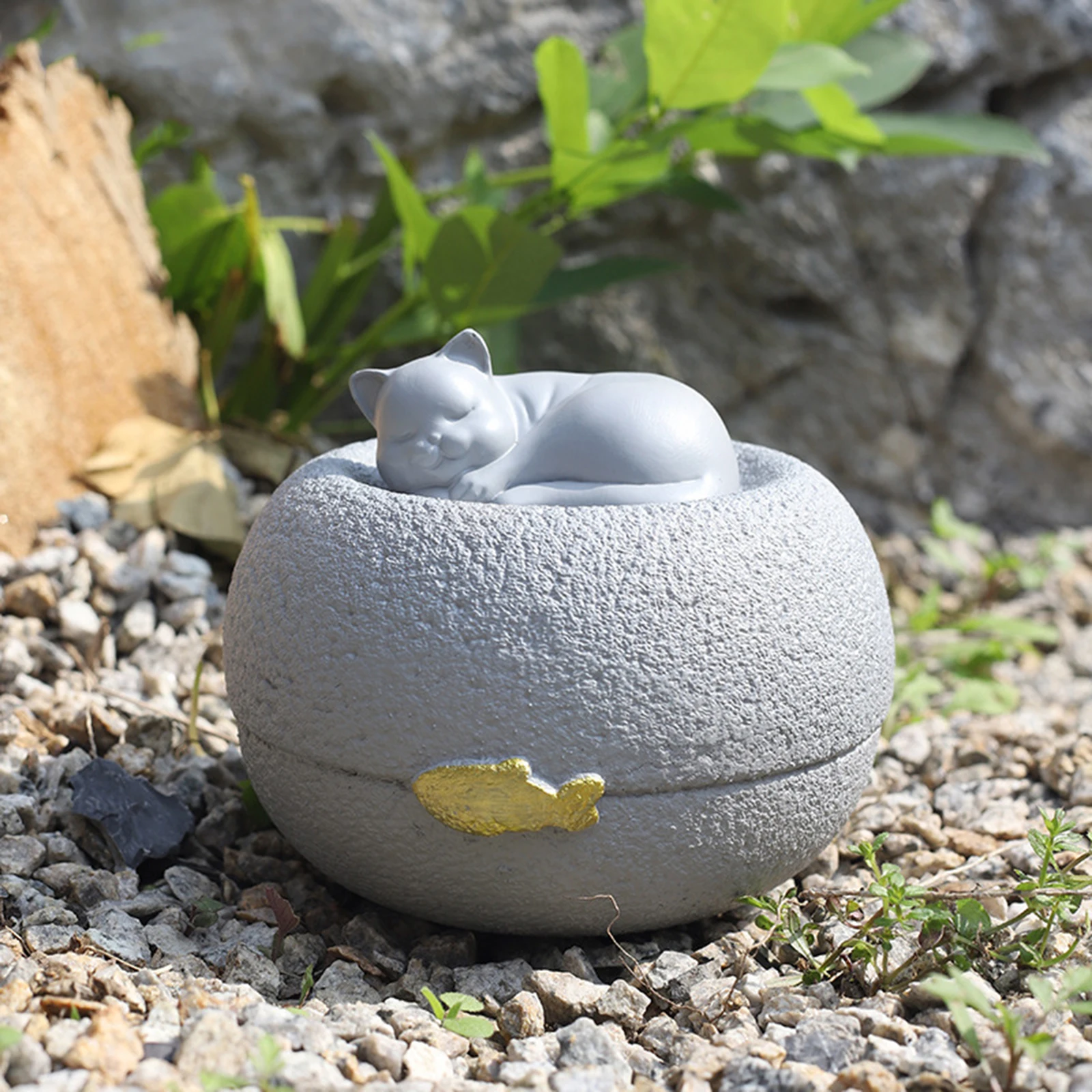 Pet Urns Loose Memorial Pets Gift Sympathy Retain Memories Cremation Memorial Urn for Living Room Home Backyard Lawn Indoor thumbnail 6