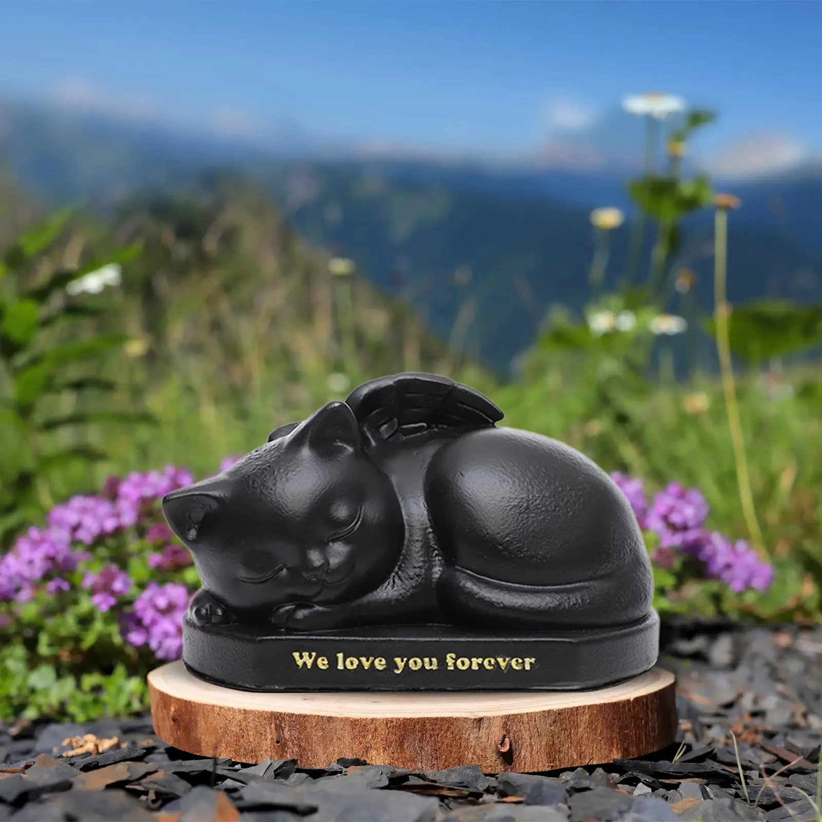 Pet Urns Loose Memorial Pets Gift Sympathy Retain Memories Cremation Memorial Urn for Living Room Home Backyard Lawn Indoor thumbnail 2