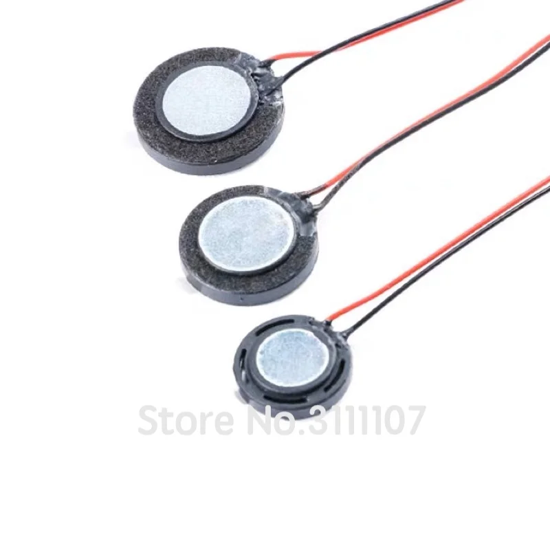 10mm/13mm/15mm/16m/18mm/20mm/23mm/25mm/26mm 8R 8 ohms 1W Speaker Loudspeaker Audio for Tablet DIY Phone Computer Trumpet Horn thumbnail 2