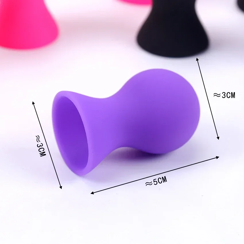 2PCS Silicone Nipple Sucker  Pump Suction Cup Breast Massager Clitoris Stimulator Sex Toys For Woman Couples thumbnail 4