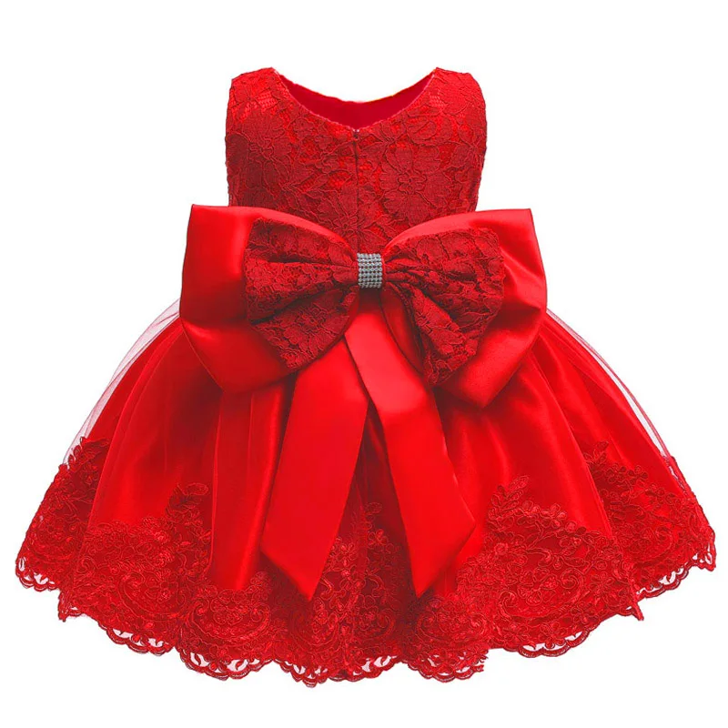 LZH Baby Girl Dress Newborn Clothes Princess Dress+Headwear For Toddler Birthday Wedding Christening Infant Party Christmas Gown thumbnail 6