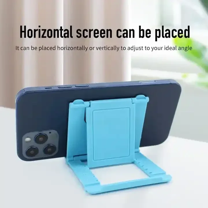 Table Phone Holder Bracket  Adjustable Desktop Stand For Ipad IPhone Samsung Xiaomi Huawei Folding Universal Mobile Phone Stand thumbnail 2