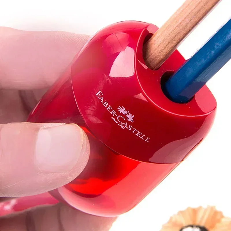 Double Hole and One Hole Pencil Sharpener Creative Transparent Pen Knife Kid Student Cutting Stationery School Supplies thumbnail 4