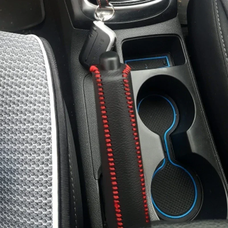 Car Leather Gears Handbrake Cover for Mazda 2 3 5 6 CX-3 CX-4 CX-5 CX-7 CX-9 Atenza Axela MX5 thumbnail 4