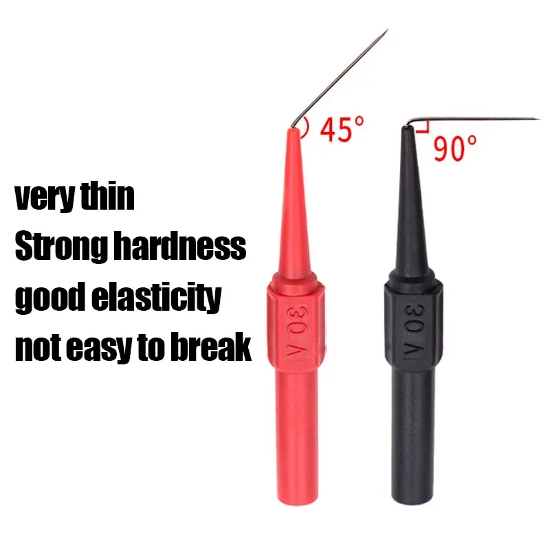0.7MM Car Tip Probes Diagnostic Tools Auto Multimeter Test Leads Extention Back Piercing Needle Tip Probes Mechanical Tools thumbnail 5