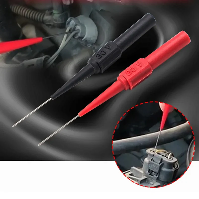 0.7MM Car Tip Probes Diagnostic Tools Auto Multimeter Test Leads Extention Back Piercing Needle Tip Probes Mechanical Tools thumbnail 2