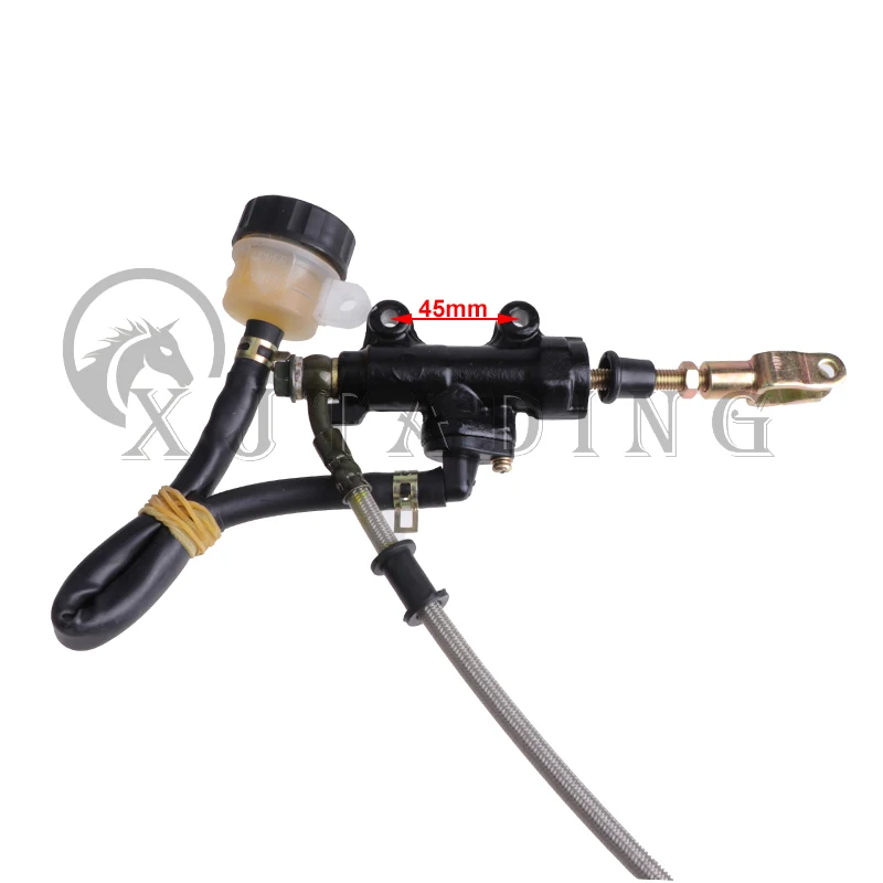 Rear Hydraulic Disc Brake Caliper Master Cylinder Pump Kit For 150cc 200cc 250cc 300cc ATV UTV Buggy Quad Dirt Bike Accessories thumbnail 4