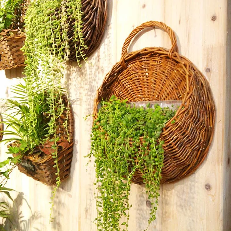 Artificial Plant Vines Wall Hanging Rattan Leaves Branches Outdoor Garden Home Decoration Plastic Fake Silk Leaf Green Plant Ivy thumbnail 4