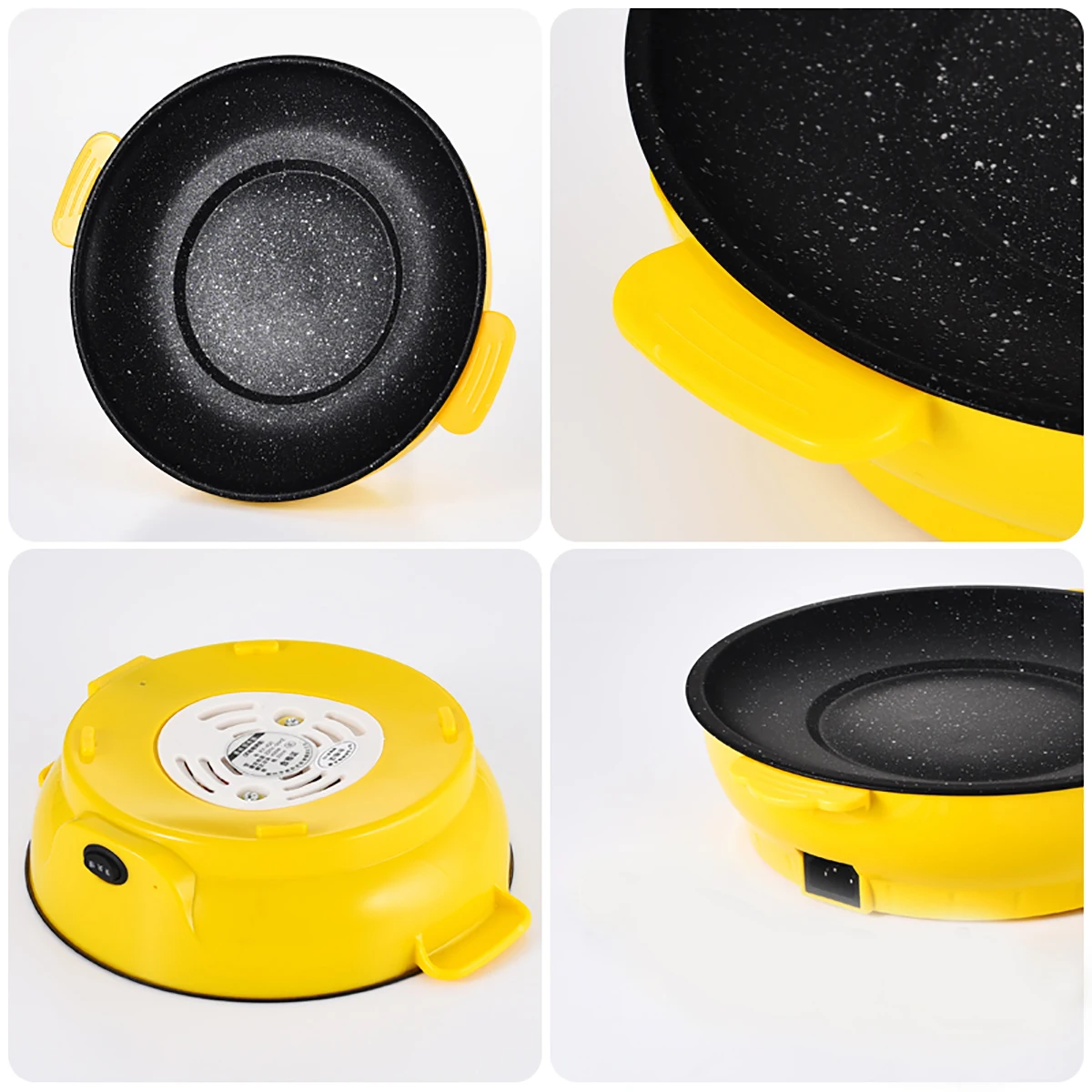 220V Multifunctional Electric Baking Tray Koekenpan Niet-Plakkerige Grill Geroosterde Pan Fornuis Barbecue Keuken Tool thumbnail 5