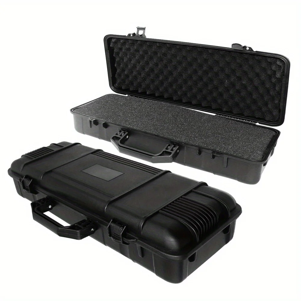 Waterproof Hard Carry Tool Case Organizer Storage Box Camera Photography Sights Safety Protector Instrument Tool Box with Sponge thumbnail 3